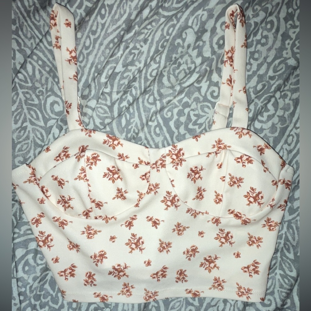 Lily Floral Corset Top